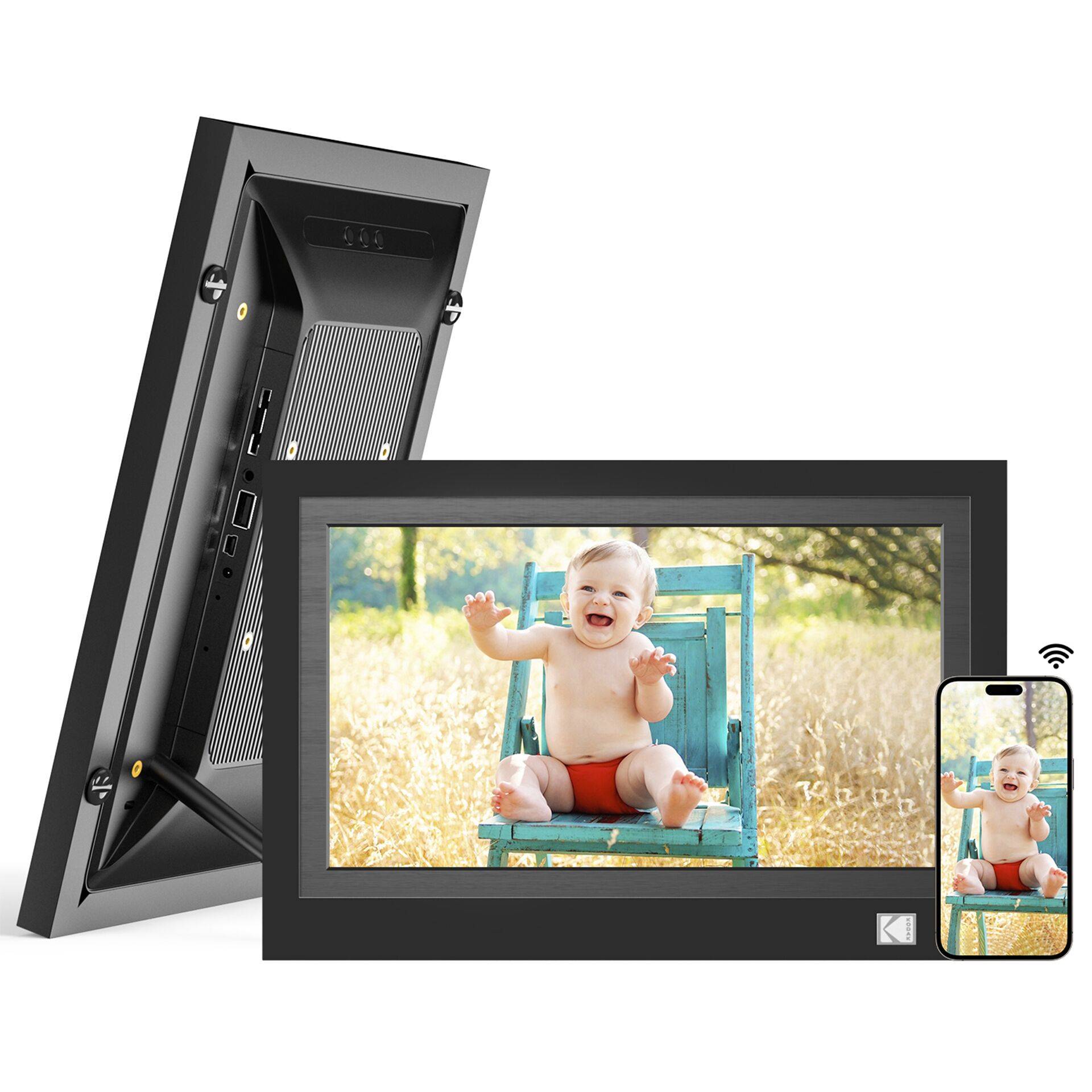 Kodak RWF-116B WiFi schwarz/schwarz Audio & Video Mediaplayer-1