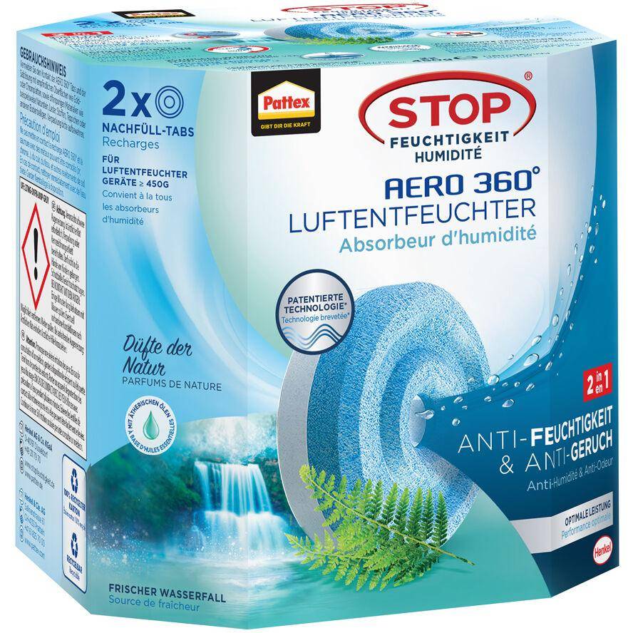 Luftentfeuchter Tab Aero 360 Freshn Duftnote Freshness, 2 x 450g Tabs,-0
