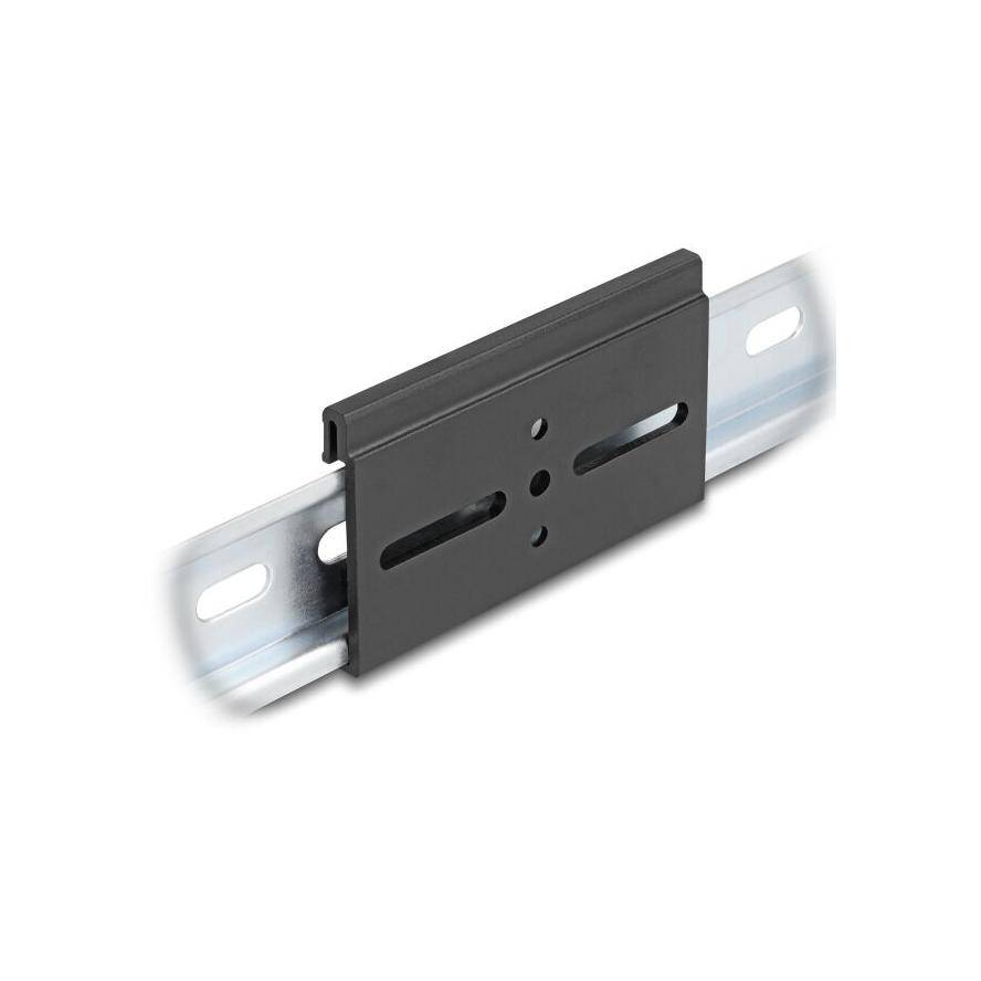 Delock Befestigungsclip - Aluminium, 80 x 47,8-0