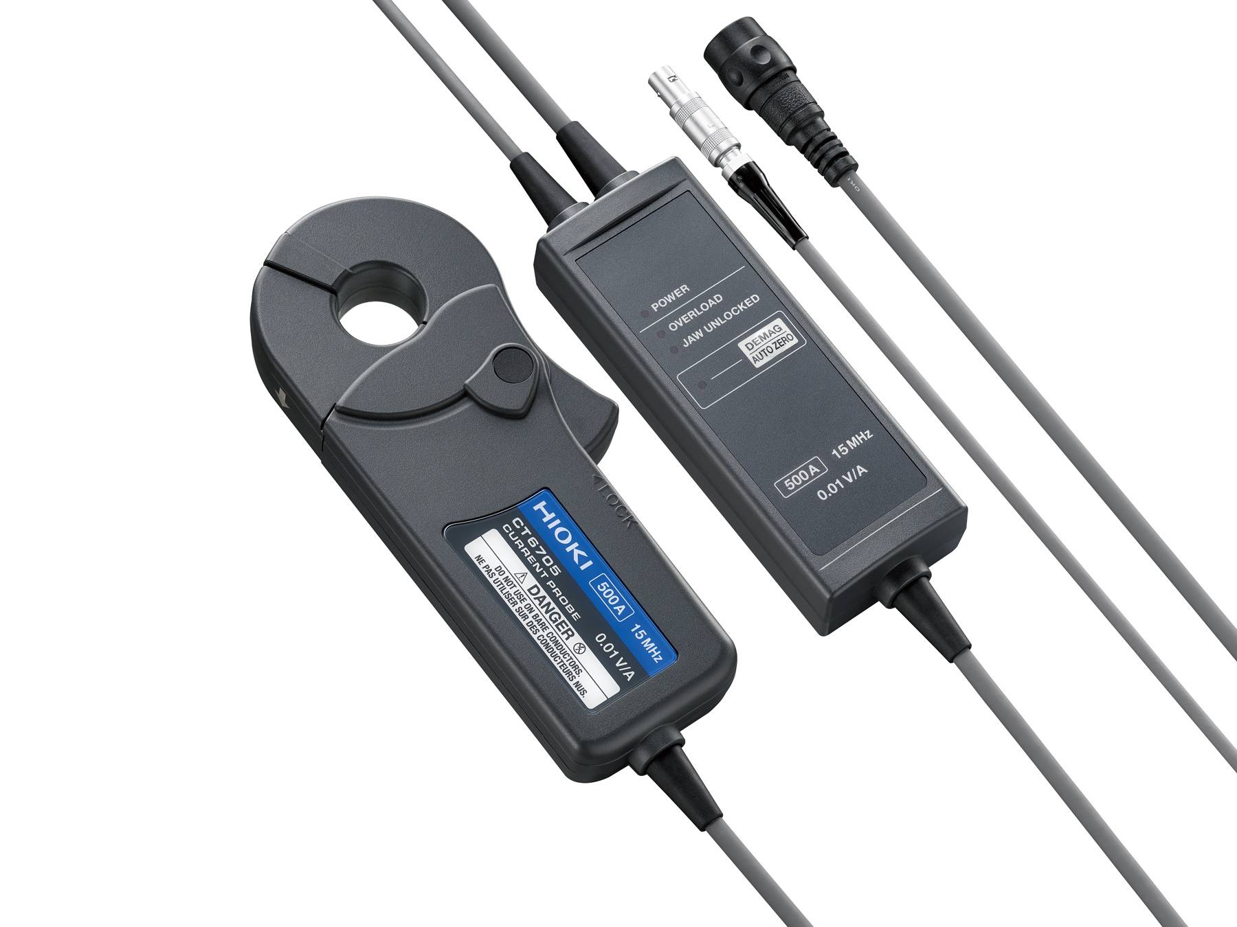 HIOKI CT6705 - AC/DC Fluxgate Stromsonde, 500 A / 15 MHz-0