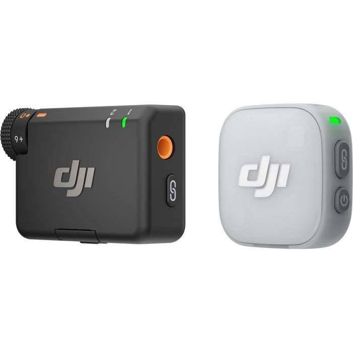 DJI Mic Mini 2 Tradlost mikrofonsystem Tradlos Kablet Hvid - AudioKabellos-1
