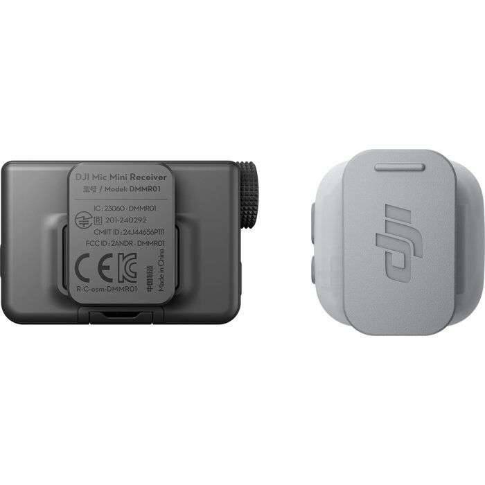 DJI Mic Mini 2 Tradlost mikrofonsystem Tradlos Kablet Hvid - AudioKabellos-2