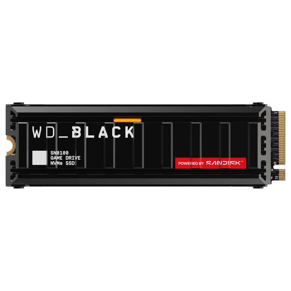 WD Black SN8100 NVMe SSD 1TB W/Heatsink Komponenten Speicherlaufwerke Interne SSDs