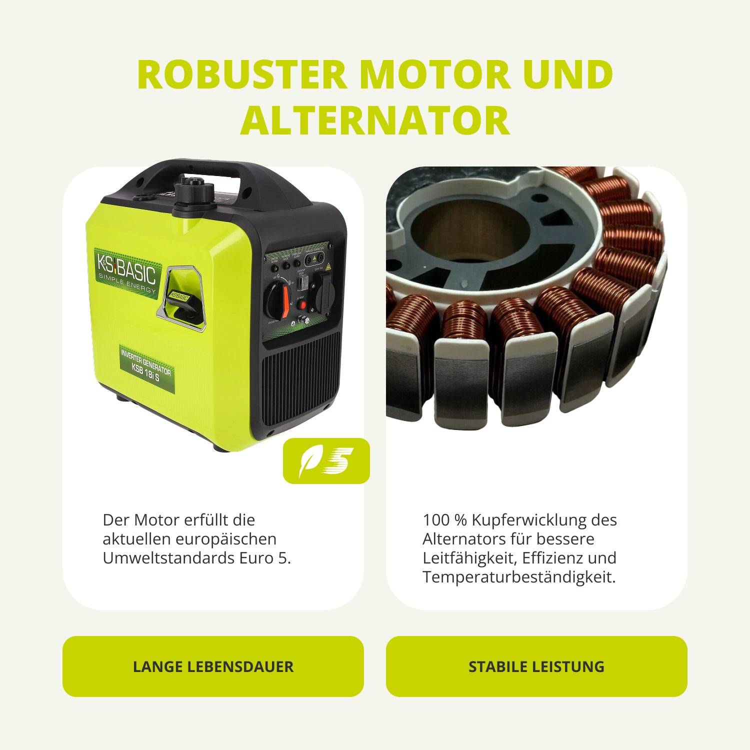 Inverter-Generator KSB 18i S-3
