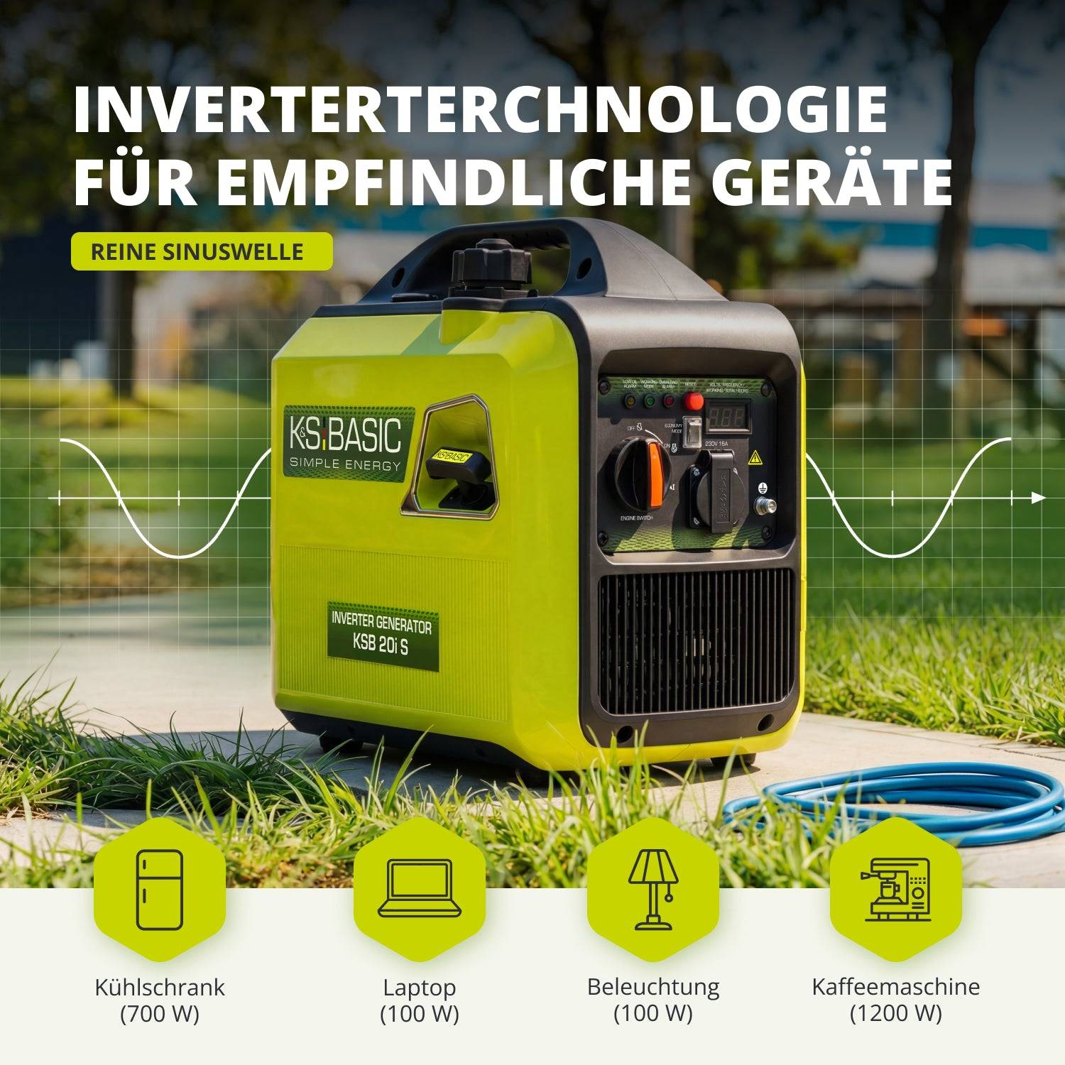 Inverter-Generator KSB 20i S-1