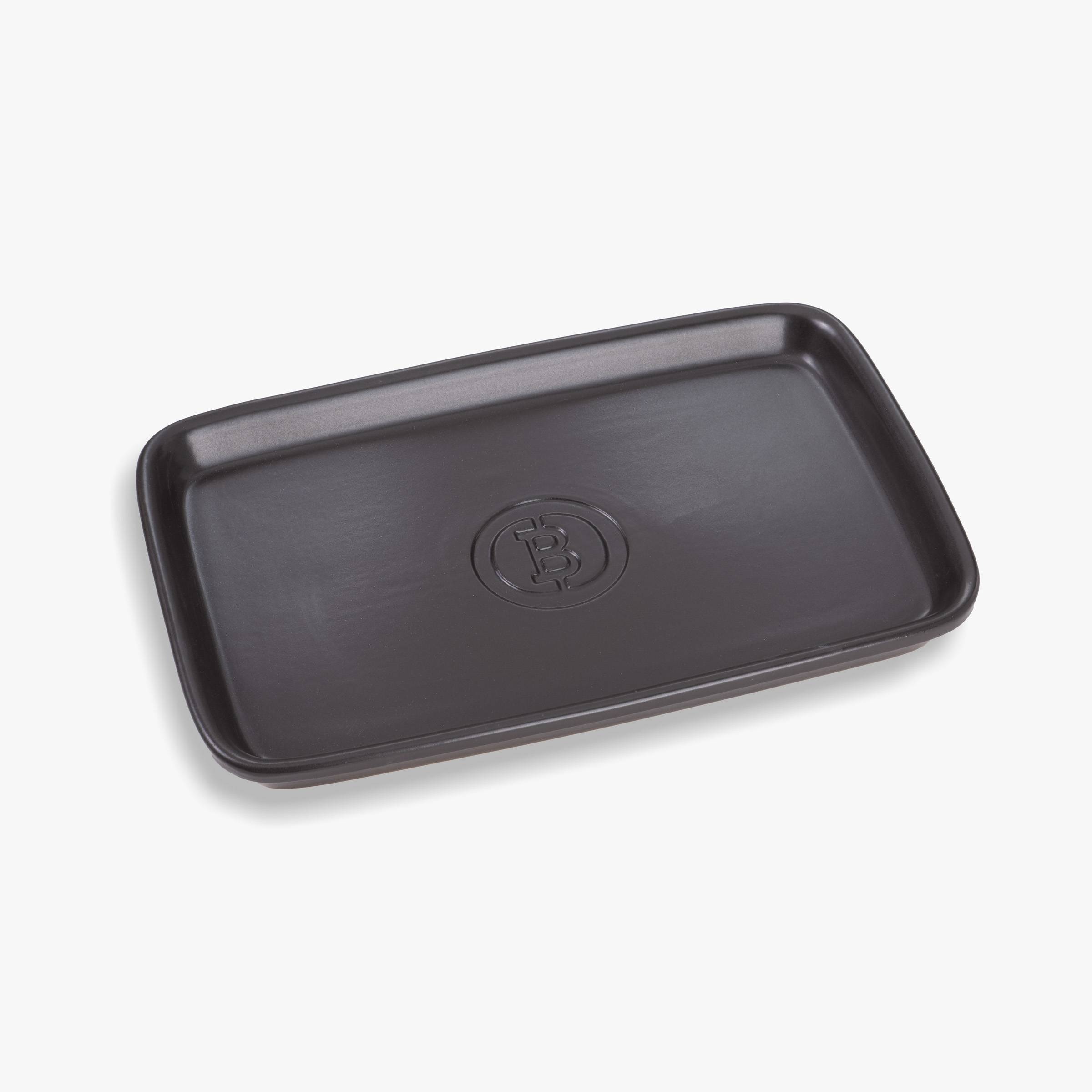 Keramikschale Römertopf inkl. Servierbrettchen XL-2