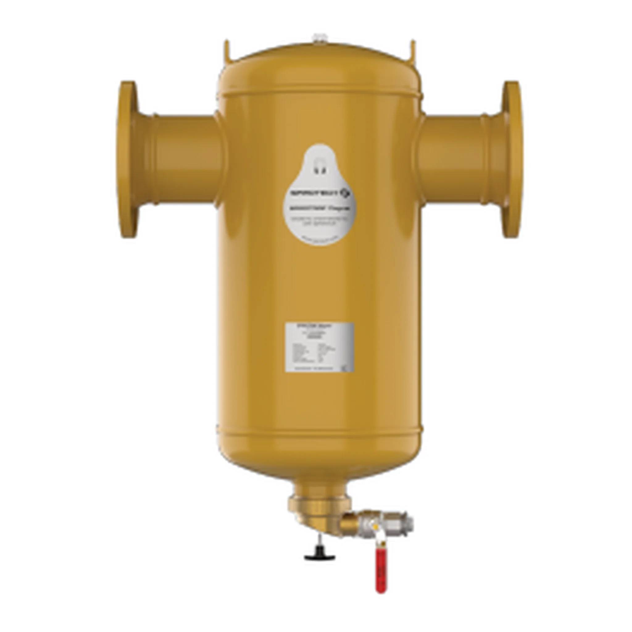 EDER SPIROTECH Schlammabscheider, BE080FM, SpiroTrap Magnet, DN80, Flansch PN16, 10bar, 110°C, 1 Stk.-0