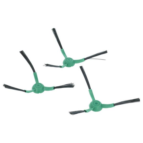 vhbw 3x Seitenbürste kompatibel mit iRobot Roomba 104 Combo | 105 Combo, 104 Vac Saugroboter - Reinigungsbürsten Set
