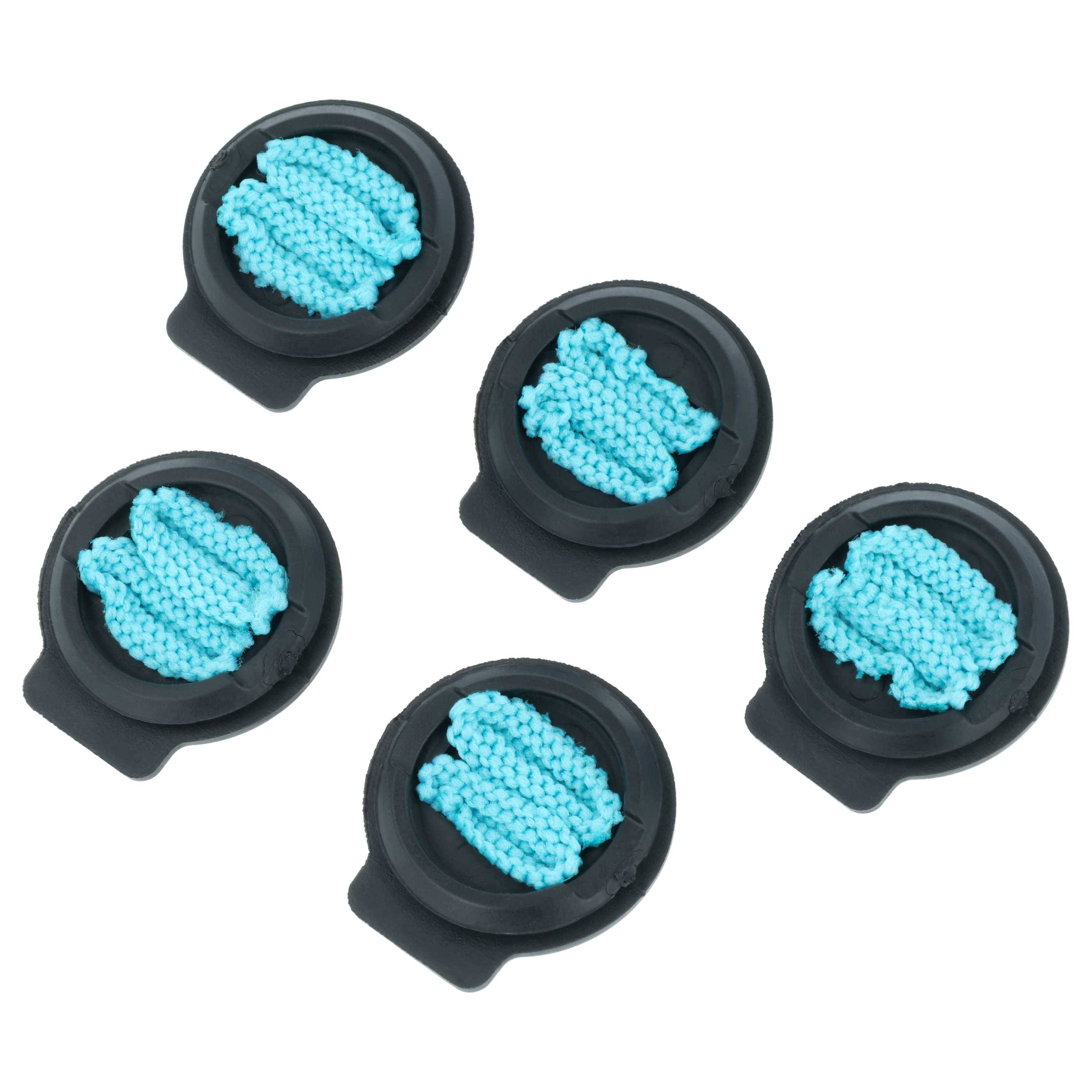 vhbw 5x Docht | Wick Cap kompatibel mit iRobot Roomba Combo St5821, St6471 Saugroboter mit Wischfunktion --2