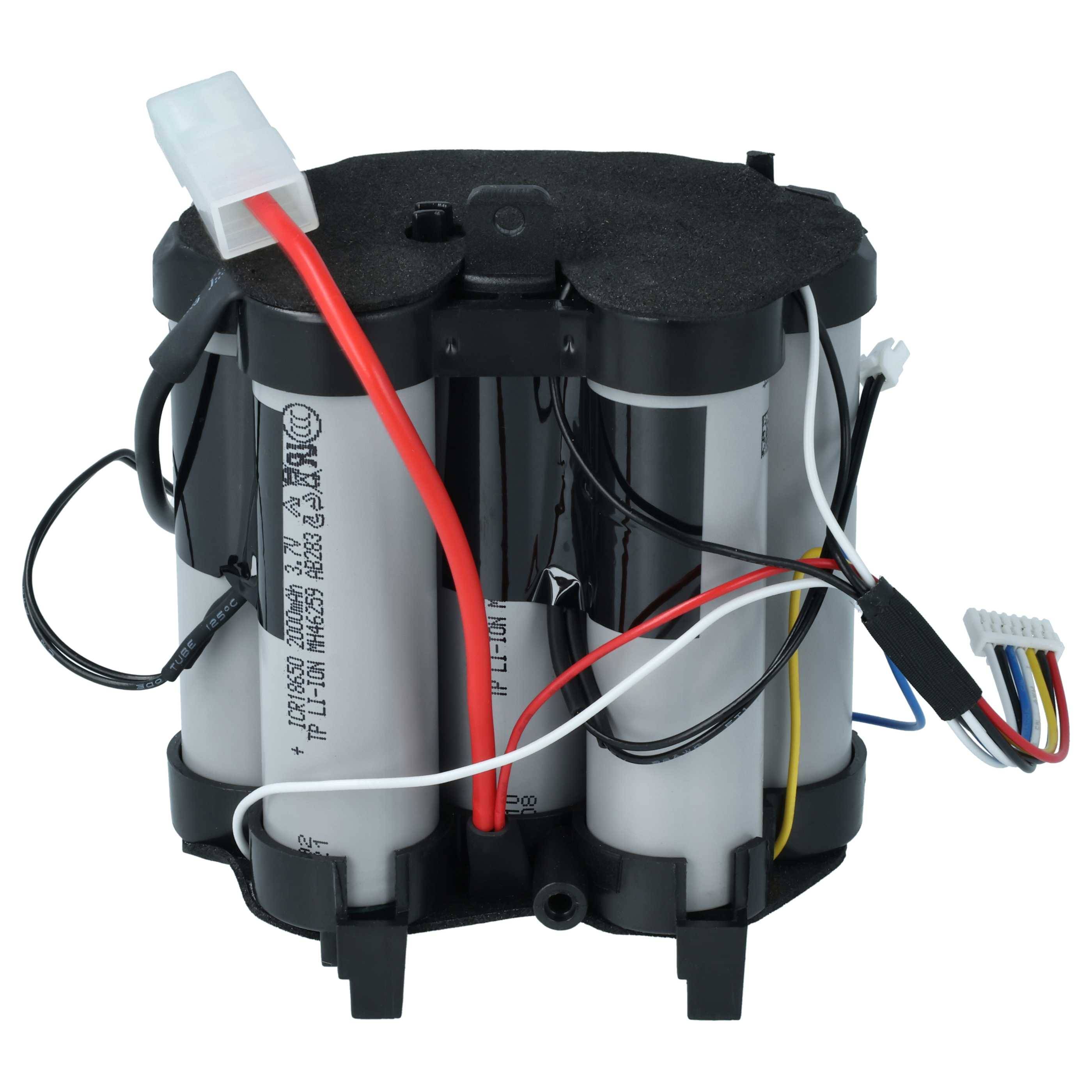 vhbw Akku kompatibel mit AEG QX9-1-OKO | QX9-1-ULT, QX9-1-P5IB, QX 9 1 ULT, QX 9 1 P5IB, QX 9 1 ANIS Staubsauger (2000-3
