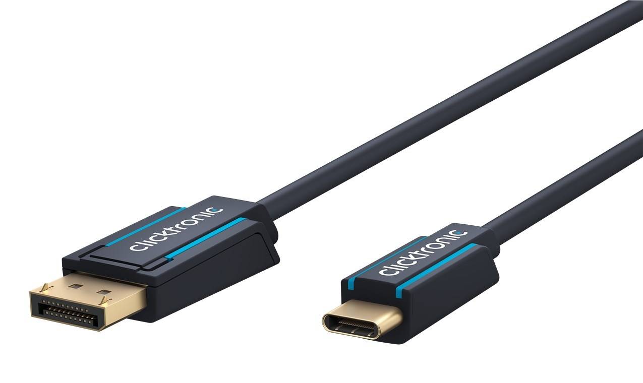 Clicktronic USB-C/DisplayPort-Adapterk 44931-0