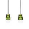 Nedis Cat 7 Kabel | S/FTP | RJ45 | RJ45 | 1.0 m | Rund | LSZH | Grau | Verpackung mit Sichtfenster