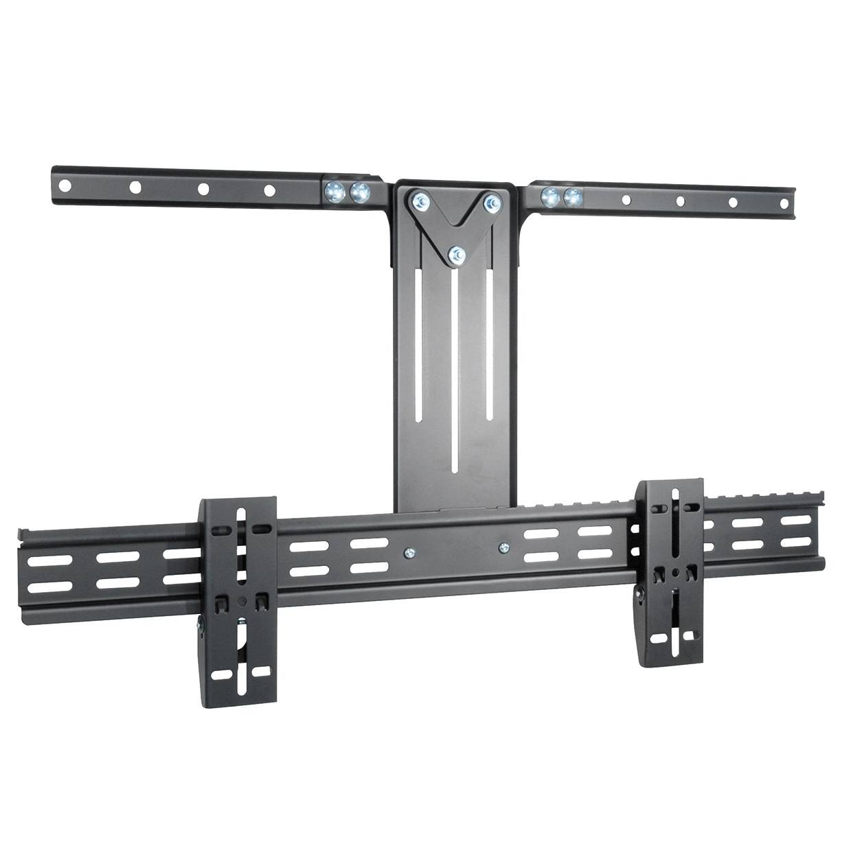 my wall mount for microwave ovens Load capacity up to 35 kg, extendable, white-0