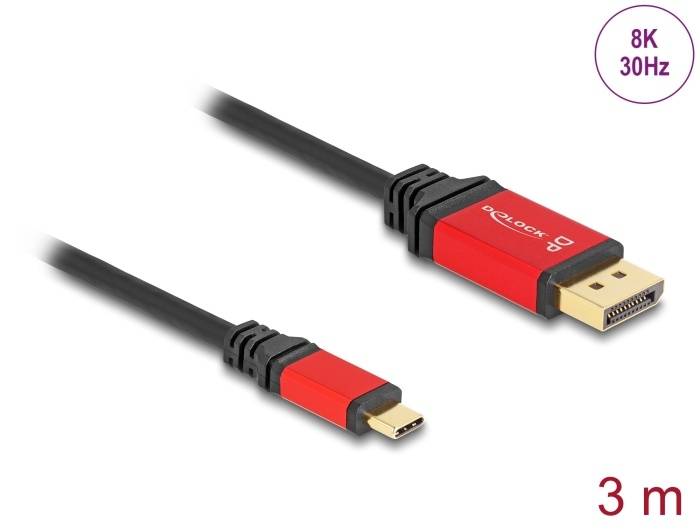 USB-C zu DisplayPort Kabel 8K 30Hz HDR...