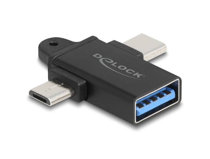 USB 10 Gbps Adapter 2-in-1 USB-A zu USB-C...-0