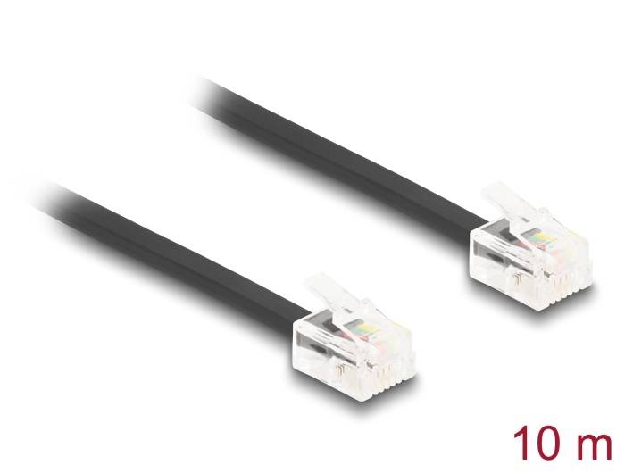 Delock Telefonkabel - RJ-11 (M) zu RJ-11 (M)-0