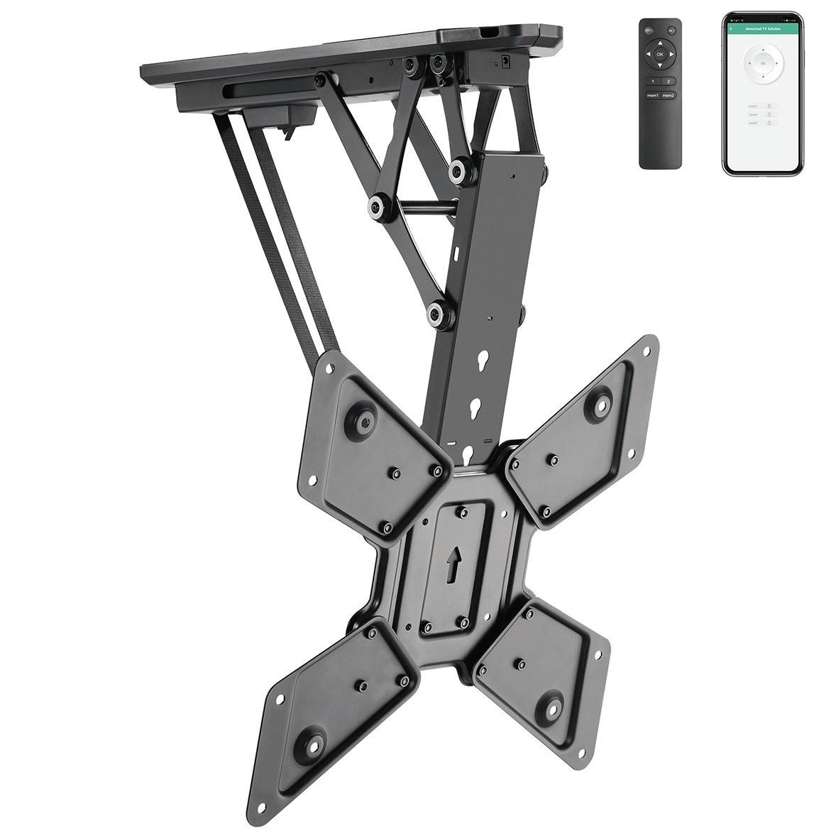 my wall Motorised & foldable ceiling mount for LCD TVs For screens 32 - 70 (81 - 178 cm), load capac-0