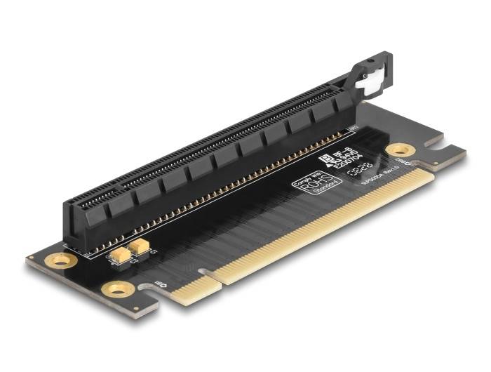 PCIe 3.0 x16 Riser Karte 90° links...-0