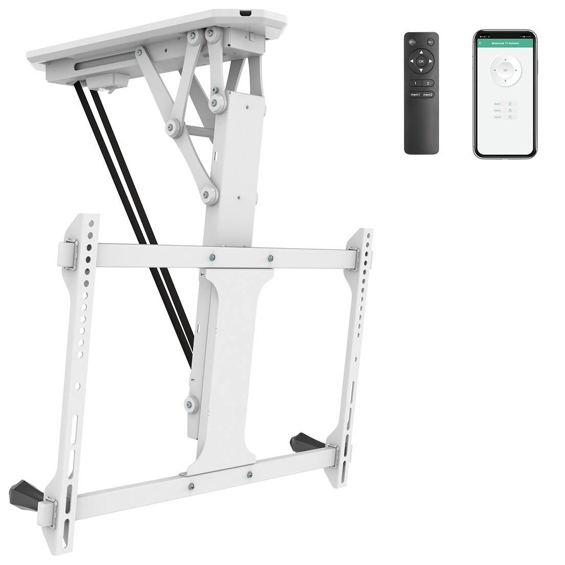 my wall Motorised & foldable ceiling mount for flat-screen TVs For screen sizes 32 - 70 (81 - 176 cm-0