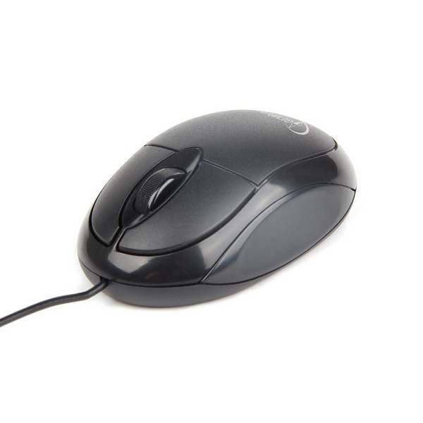 gembird Kabelgebundene optische Maus, USB, schwarz Multimedia-Technik Mäuse Maus Kabelgebunden