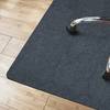 FLOORDIREKT Bodenschutzmatte Viking - Bürostuhlunterlage aus Polyester - Dunkelgrau - 100 x 120 cm