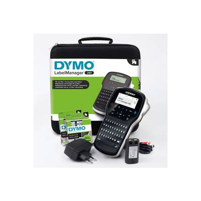 Dymo LabelMANAGER 280 Kit Beschriftungsgerät s/w Thermotransfer Rolle 1,2 cm 180 dpi bis zu 15 mm/Sek. USB Cutter-0