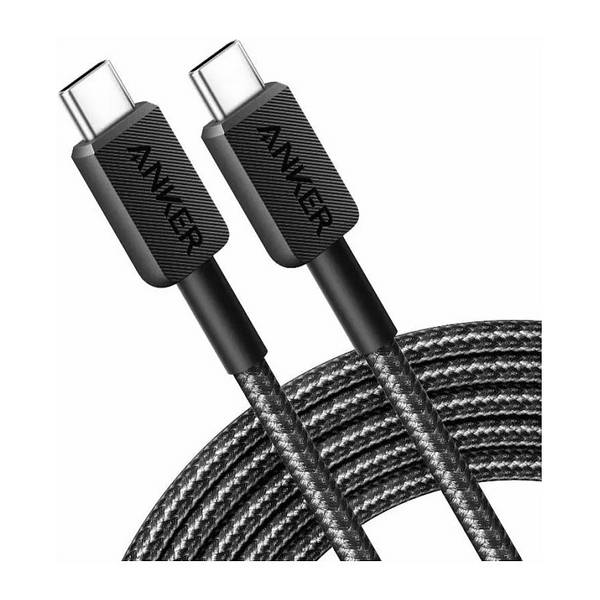 Anker 322 USB-C auf USB-C Kabel 90cm, Schwarz A81F5G11
