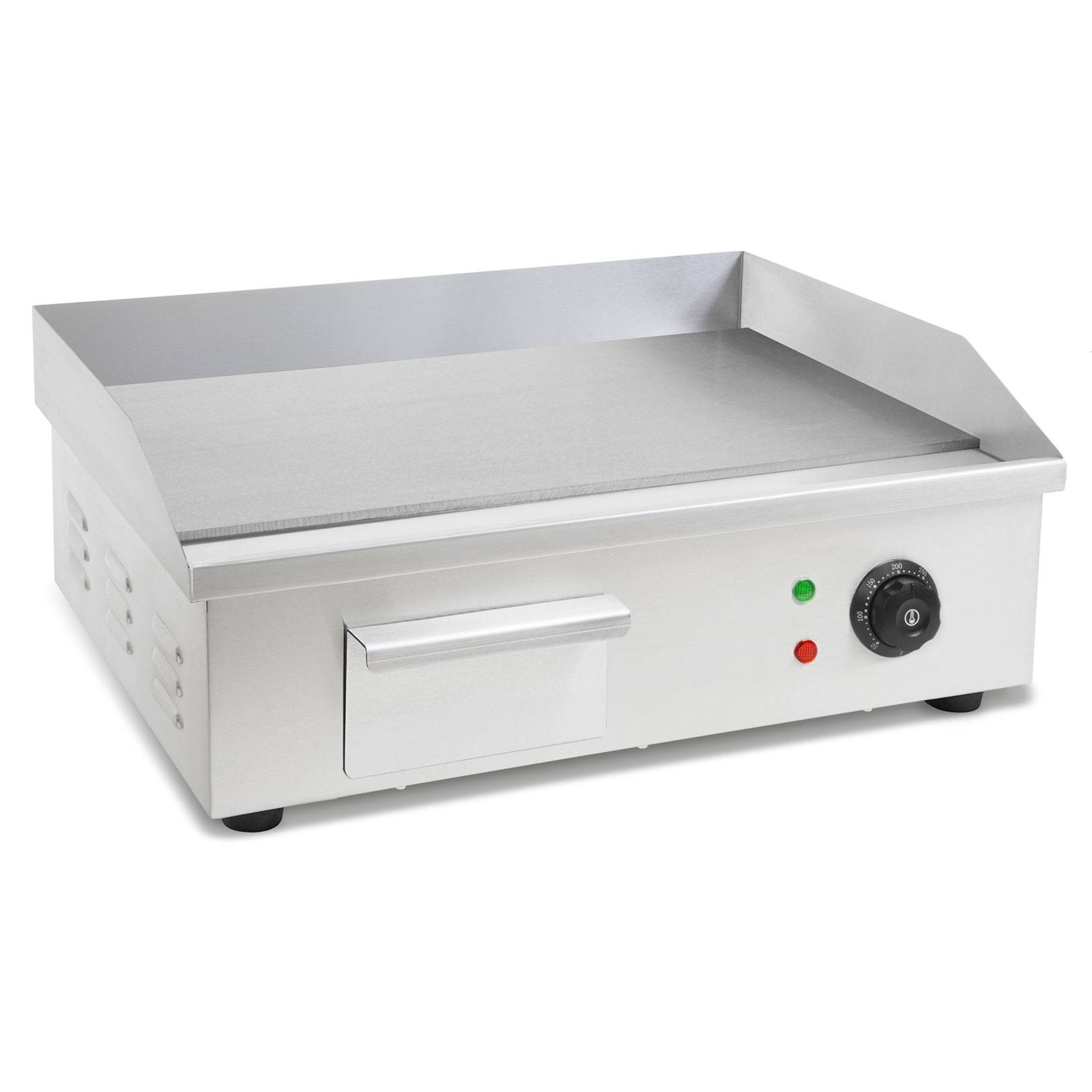 VERTES Grillplatte Plancha Grill 3000W Grillfläche Flach 55x35cm Temperatur 50-300°C-2