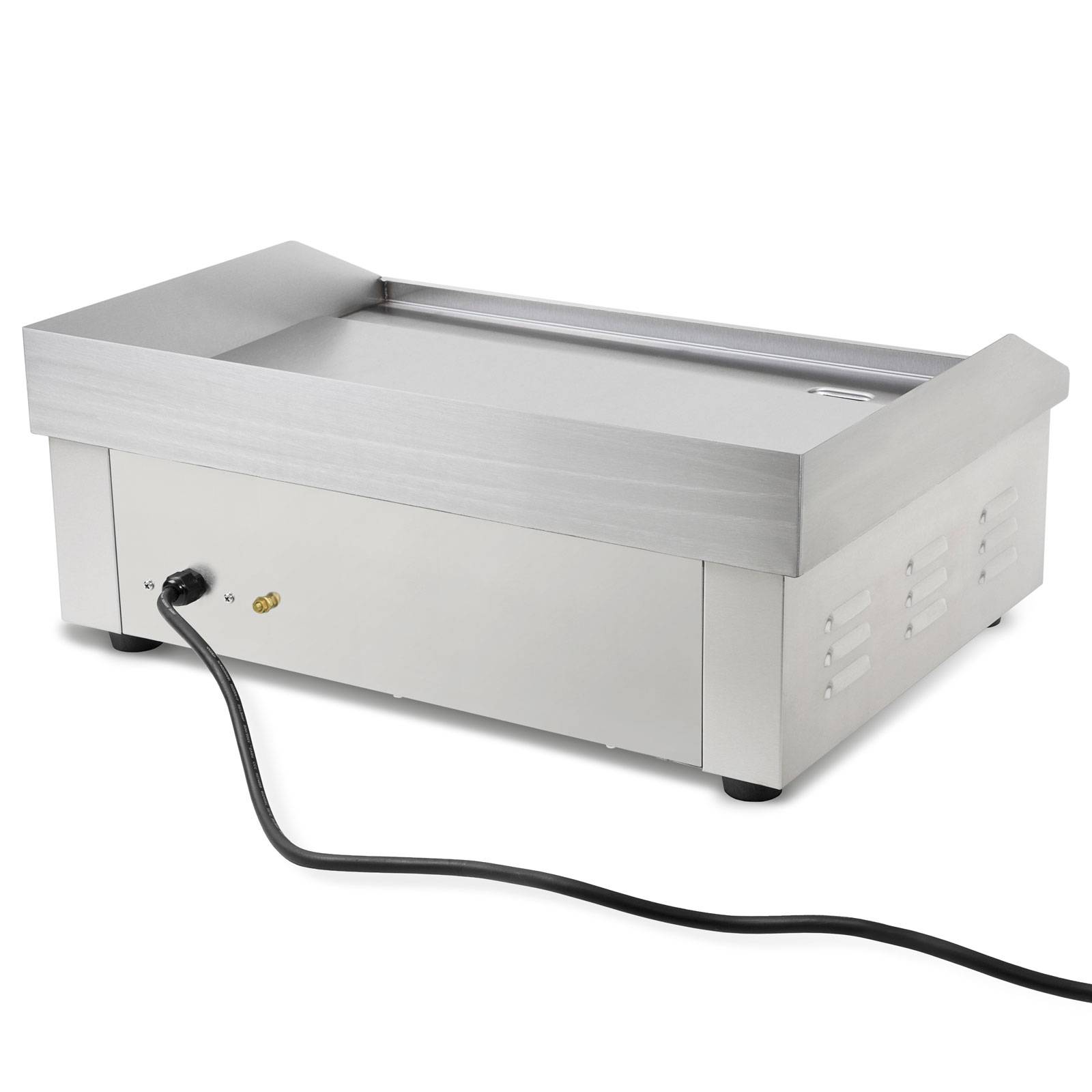 VERTES Grillplatte Plancha Grill 3000W Grillfläche Flach 55x35cm Temperatur 50-300°C-3