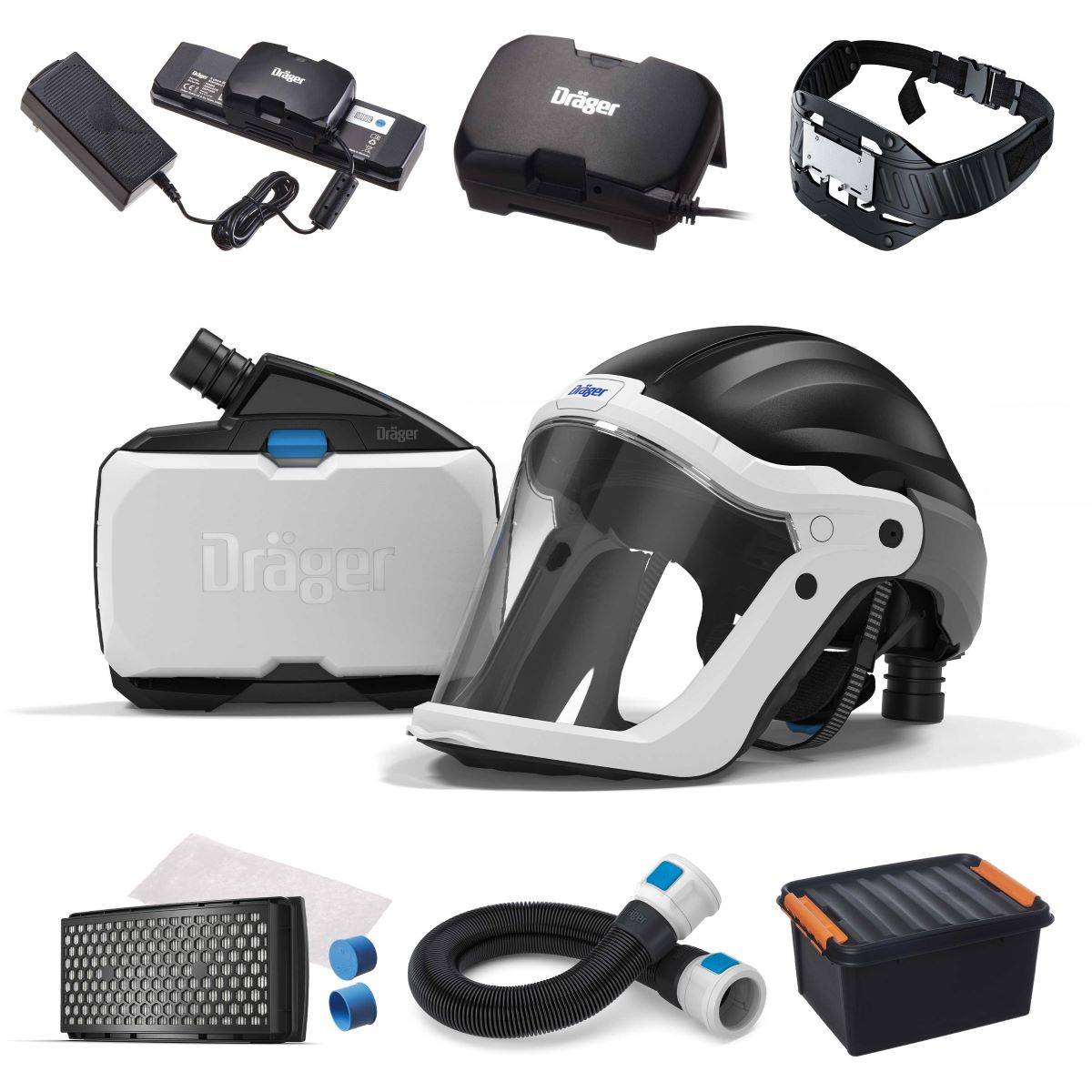 Dräger X-plore 8500 Starterpaket mit Helm-0