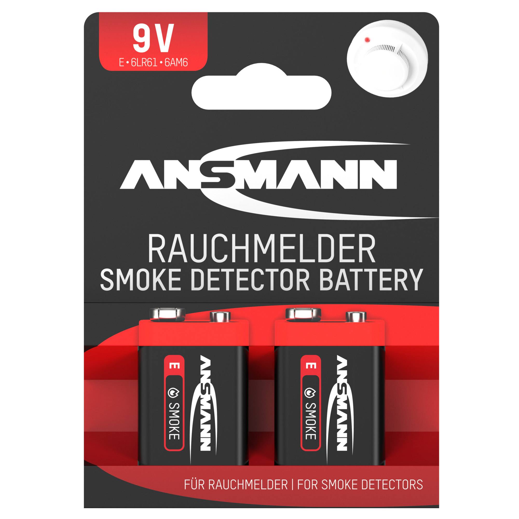 ANSMANN Alkaline Batterie E / 6LR61, 2 Stück-4