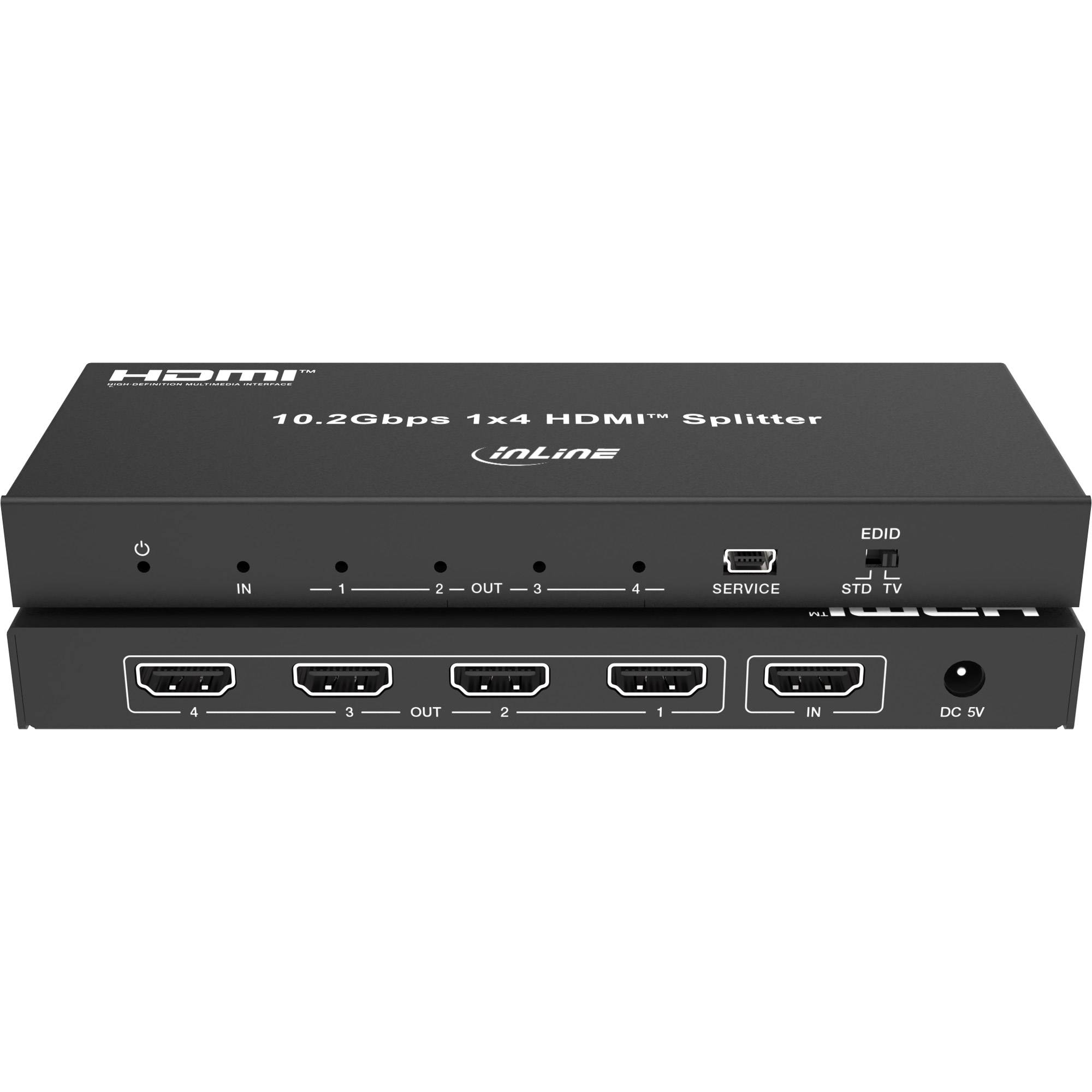 InLine® Video Splitter, 1x4, HDMI 4K/30Hz-2
