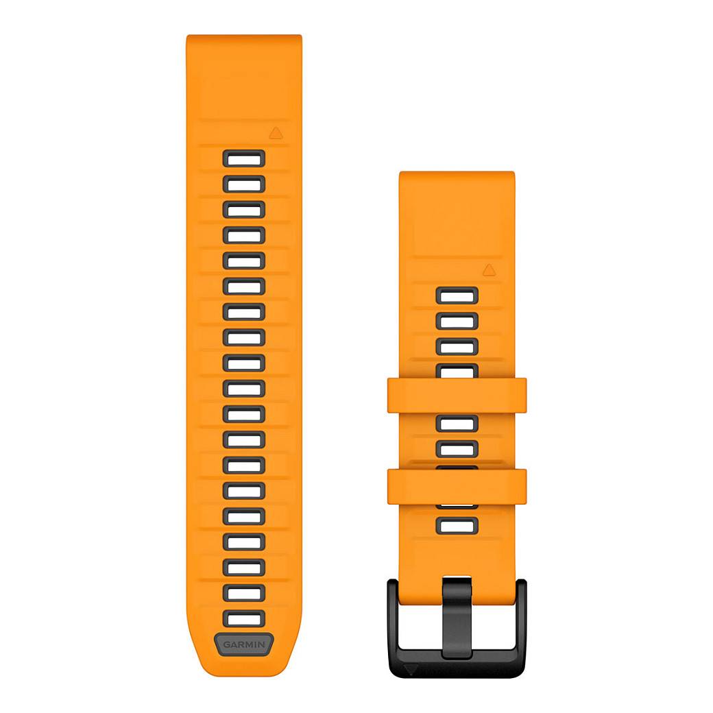 Garmin QuickFit, Band, Smartwatch, Graphit, Orange, Garmin, Approach S60, Approach S62, Approach S70 - 47 mm, D2 Delta,-0