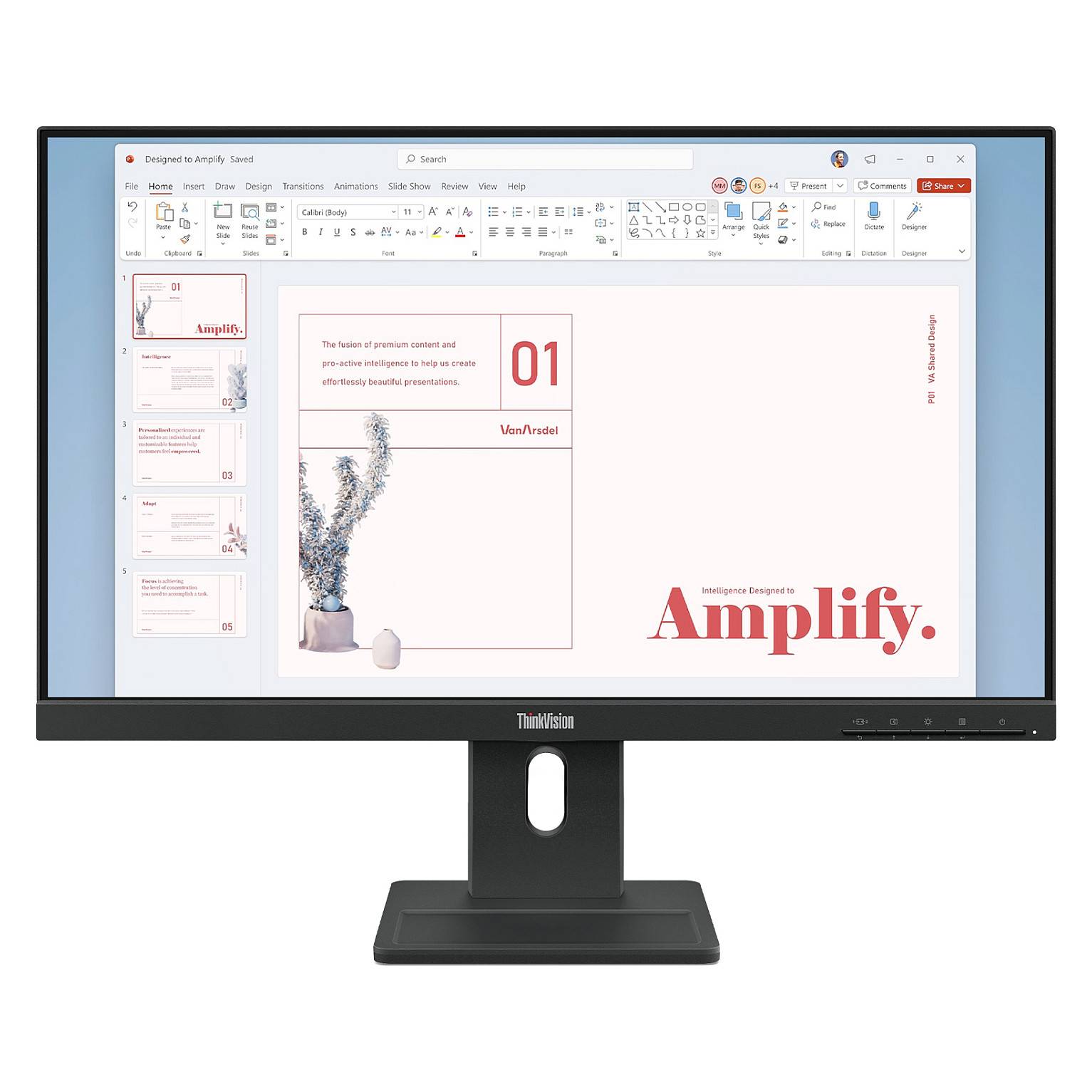 Lenovo ThinkVision E24-40 LED-Monitor 61 cm 24" 23.8" sichtbar 1920 x 1080 Full HD 1080p @ 100 Hz IPS 250 cd/m² 1300:1-0