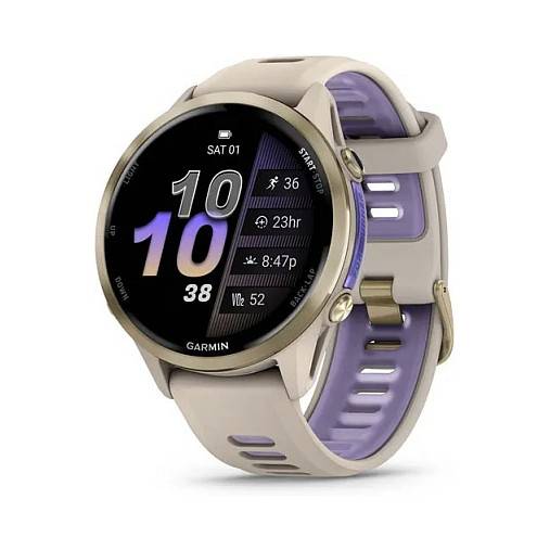 Garmin Forerunner 970 Soft Gold Titanium Android-0