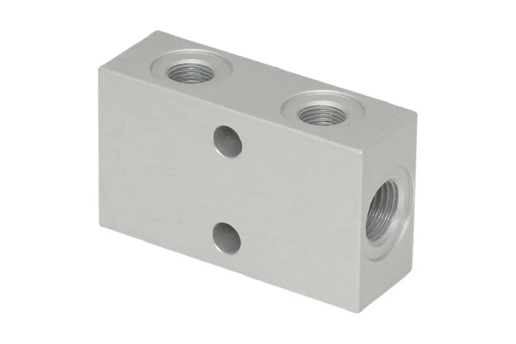 Schmalz VTR G1/4-IG 5xG1/8 AL, Vakuum-/ Druckluftverteiler, SKU: 10.09.03.00058-0