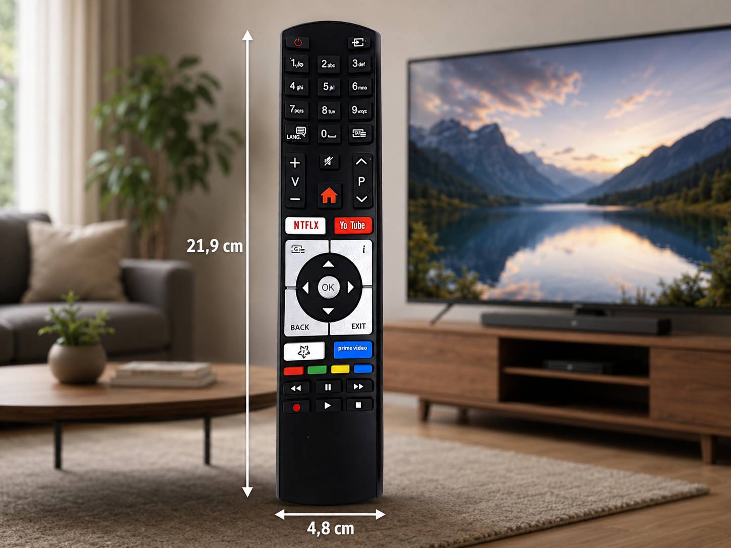 azurano Fernbedienung für TELEFUNKEN RC4318P RC4318-2
