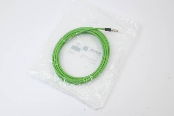 Beckhoff EtherCAT-Leitung ZK1090-3100-0050 ( M8 Stecker gerade ) 5m
