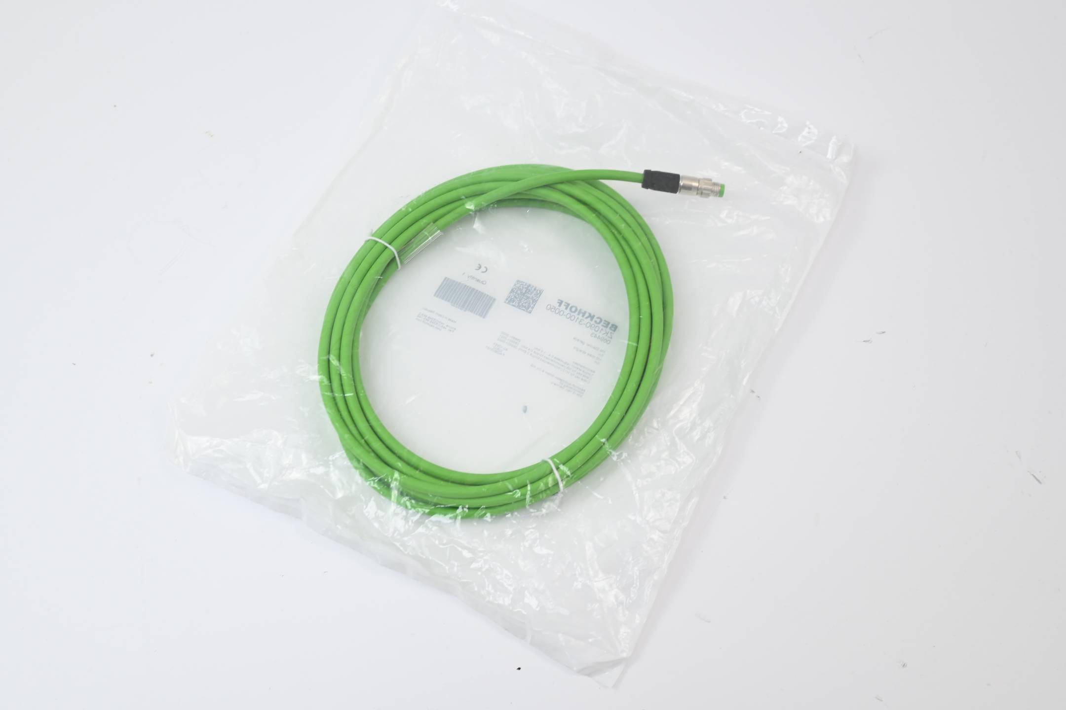 Beckhoff EtherCAT-Leitung ZK1090-3100-0050 ( M8 Stecker gerade ) 5m-0