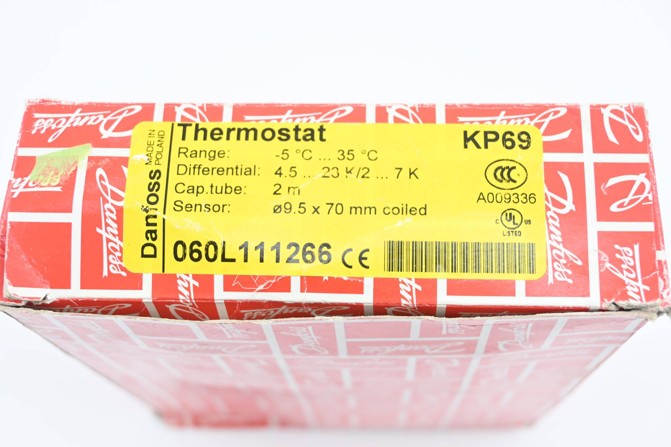 Danfoss Thermostat KP69060L111266 ( 060L111266 )-3