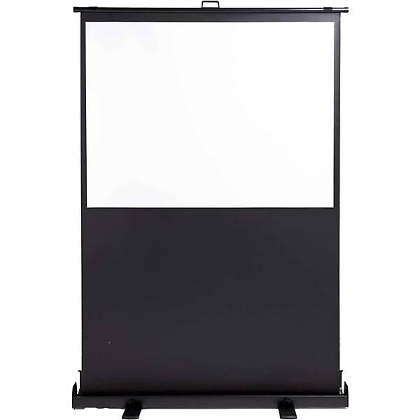 Pull-Up Bodenleinwand Polyester / PVC-beschichtet mattweiß Bildflächen-BxH 2195 x 2000 mm. Holtz Office Support