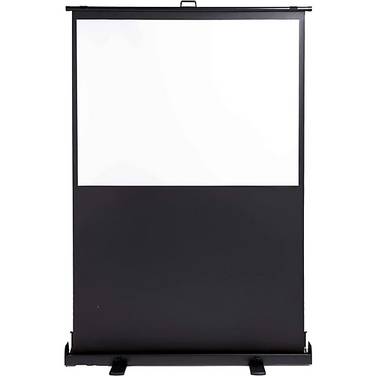 Pull-Up Bodenleinwand Polyester / PVC-beschichtet mattweiß Bildflächen-BxH 2195 x 2000 mm. Holtz Office Support