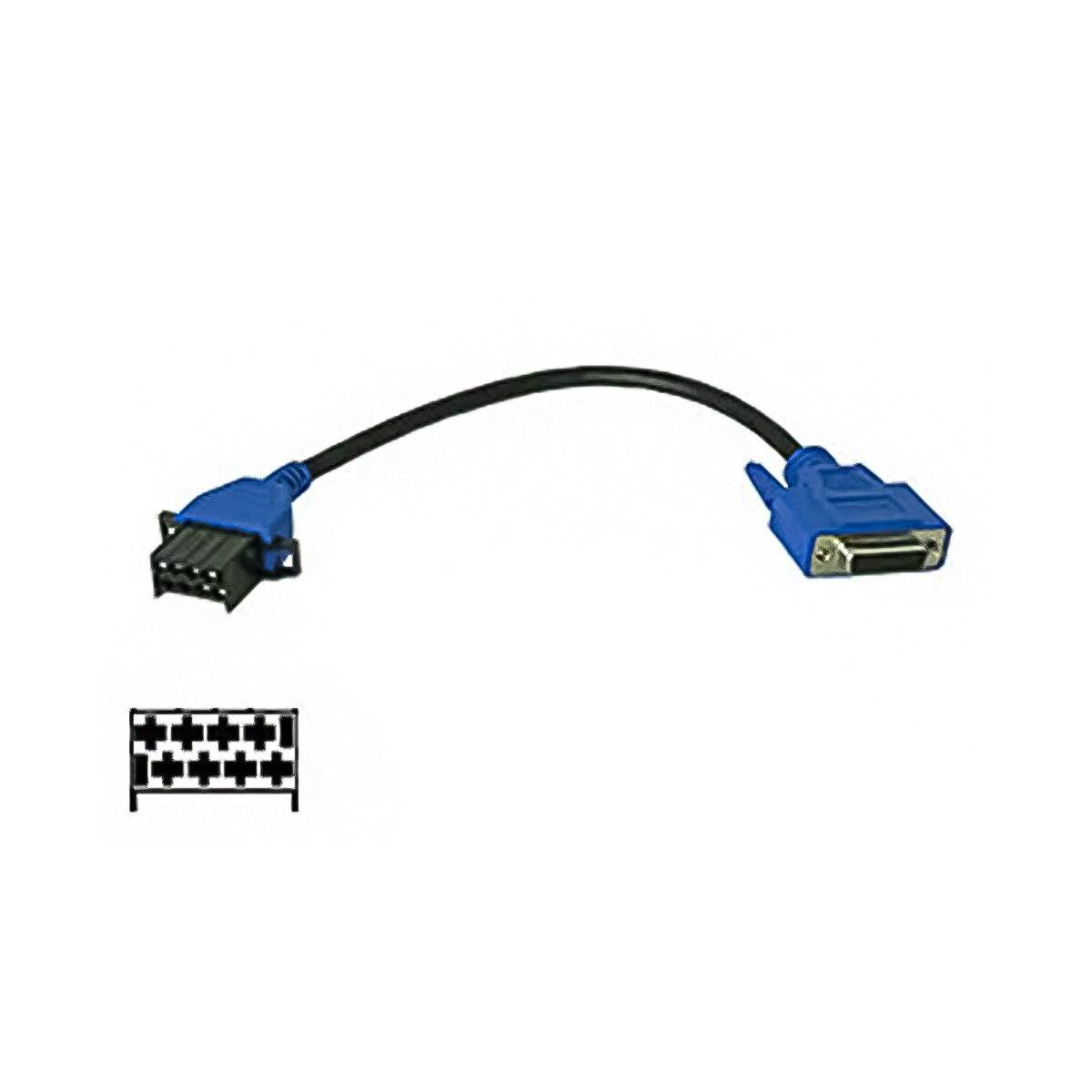 DrewLinQ® Volvo 8-Pin Adapter - OBD-Scanner, Kfz-Messgeräte-0