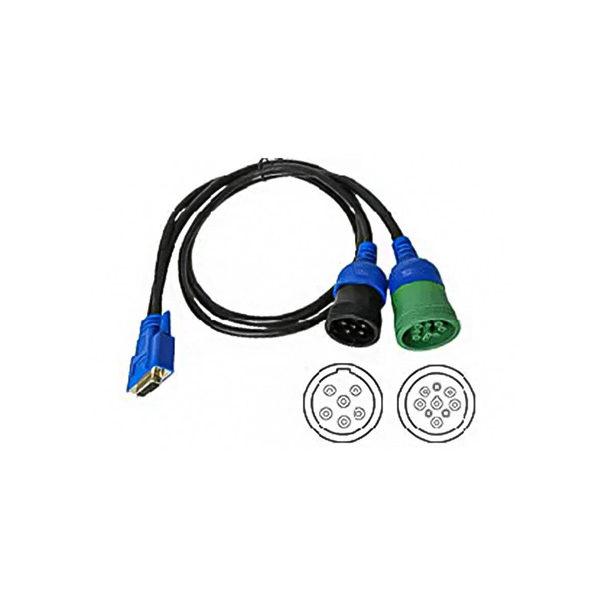 DrewLinQ® 6/9-Pin Y-Kabel - OBD-Scanner, Kfz-Messgeräte-0