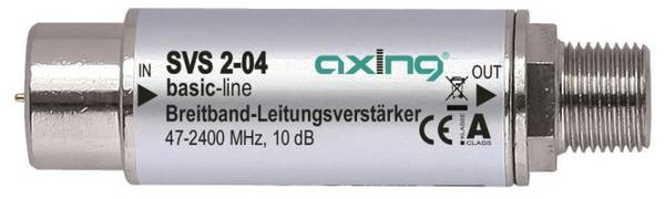 AXING SAT-Leitungsverstärker SVS 2-04 47-2400MHz 10dB Install.Baumaterial Antennen