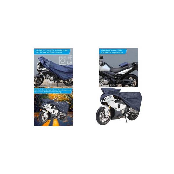 cartrend Motorrad-Garage, wasserdicht, Größe: M