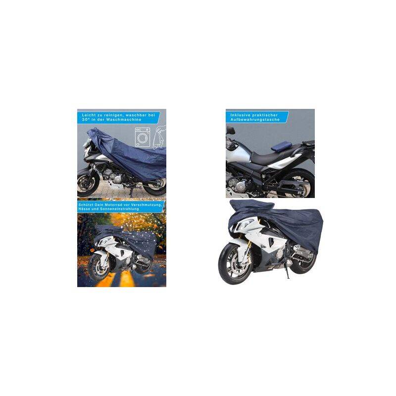 cartrend Motorrad-Garage, wasserdicht, Größe: M-0
