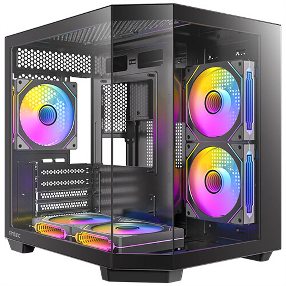 ANTEC CX M2 ARGB B PC Case, Mini-Tower microATX, schwarz-2