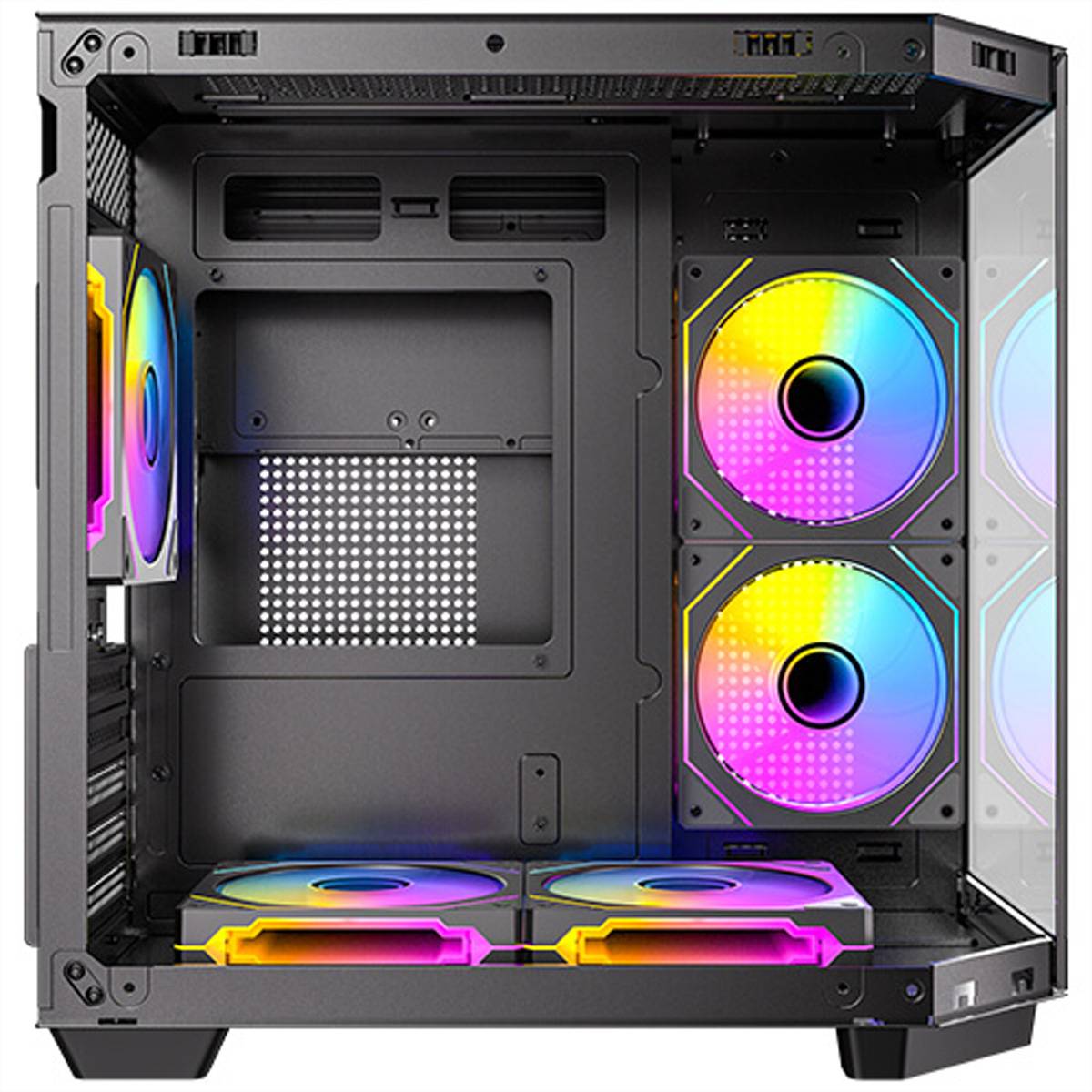 ANTEC CX M2 ARGB B PC Case, Mini-Tower microATX, schwarz-3