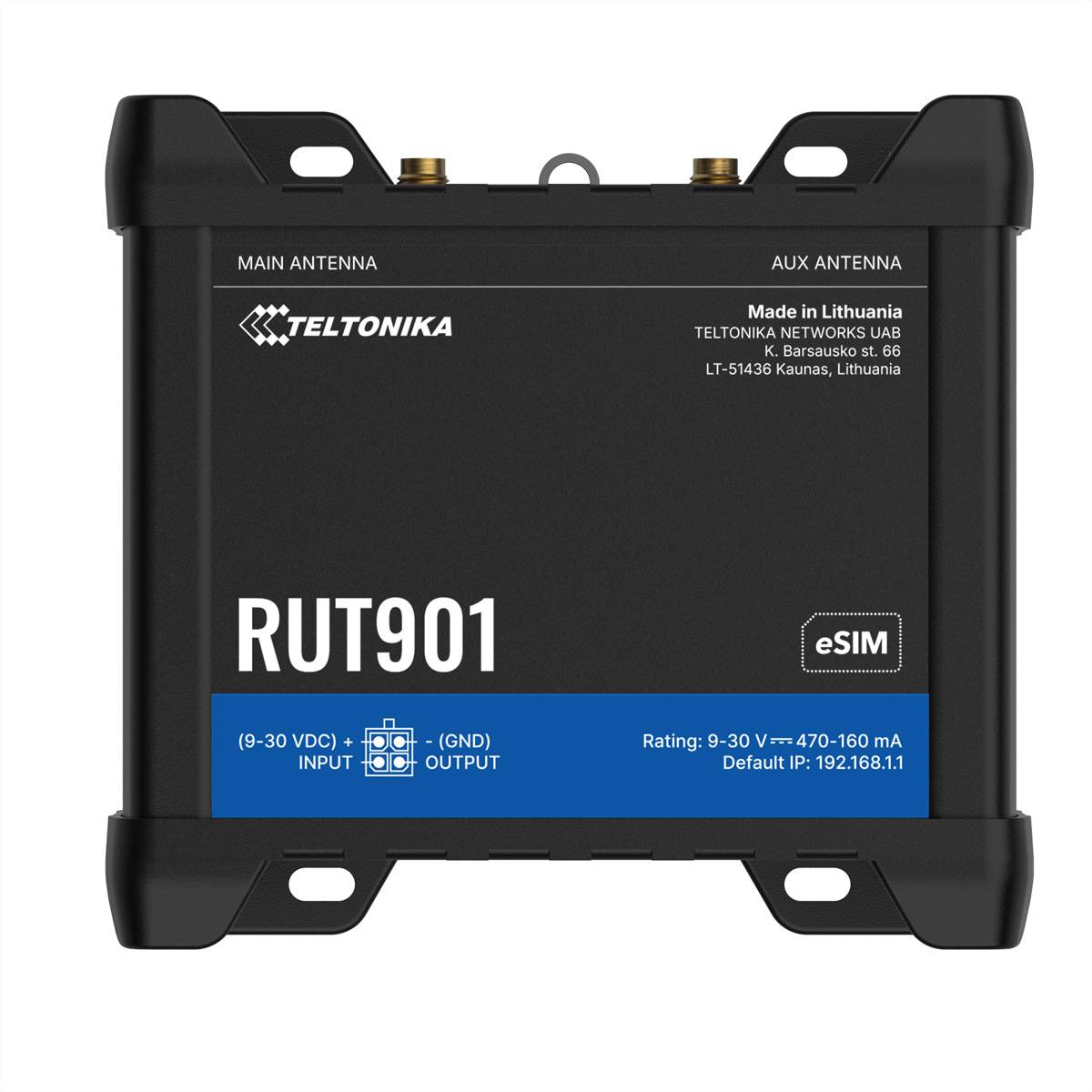 TELTONIKA RUT901 LTE/4G Router eSIM-1